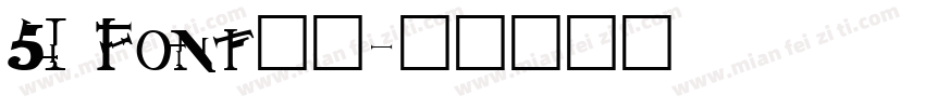 SI Font字体字体转换
